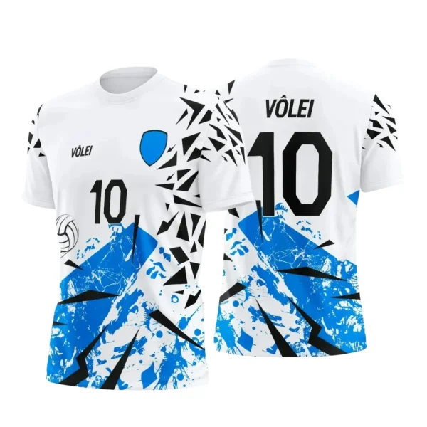Camiseta Vôlei 2025 Sublimação | Arte Vetor Pronta