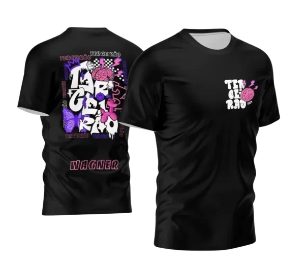 Camisa Personalizada Terceirão – Tema Borboleta