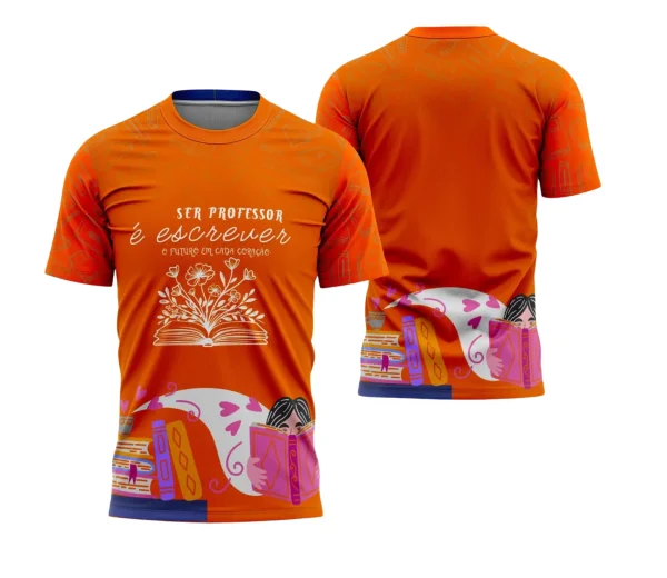 Design de Camisa Professor 2025 | Arte Digital Personalizada