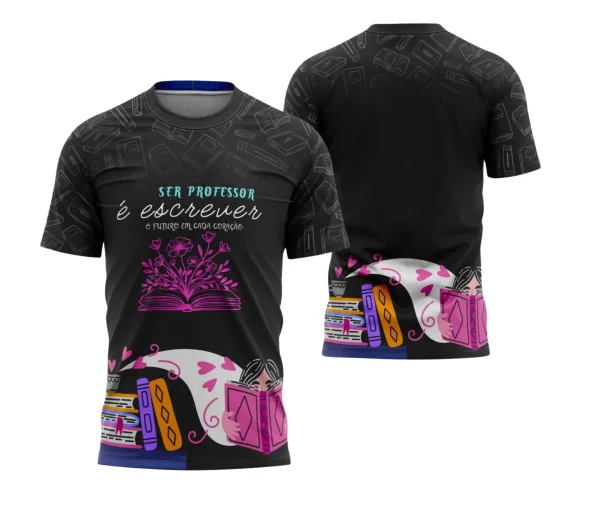 Design de Camisa Professor 2025 | Arte Digital Personalizada