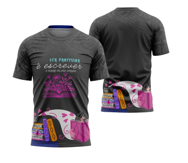Design de Camisa Professor 2025 | Arte Digital Personalizada