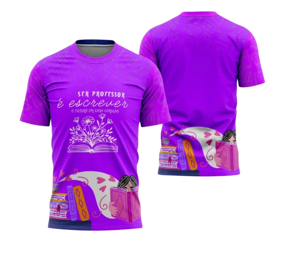 Design de Camisa Professor 2025 | Arte Digital Personalizada