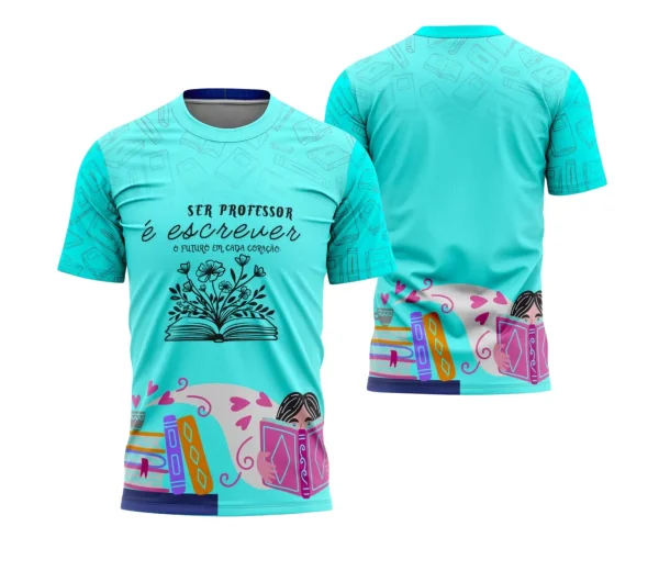 Design de Camisa Professor 2025 | Arte Digital Personalizada
