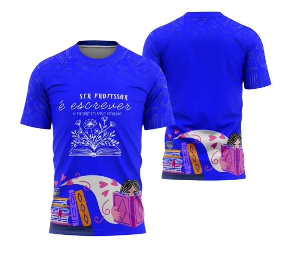Design de Camisa Professor 2025 | Arte Digital Personalizada