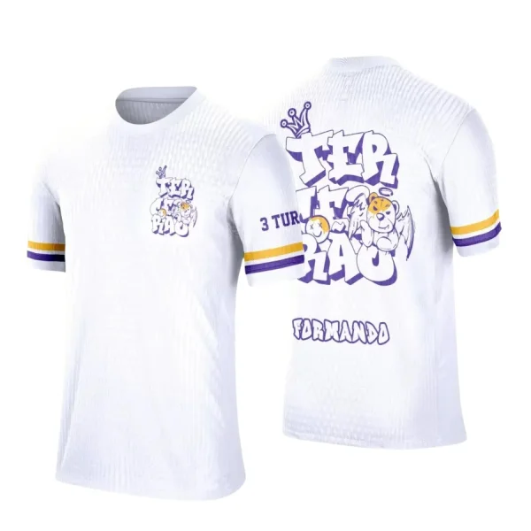 Estampa Camiseta Escolar Branca  – Formandos – Concluintes 2025 – Terceirão 2025 - Urso Angelical