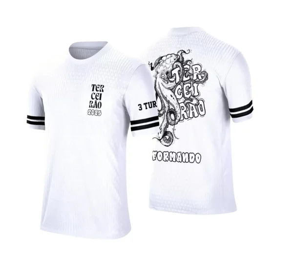 Estampa Camiseta Escolar - Formandos - Concluintes - Terceirão - Polvo - 2025