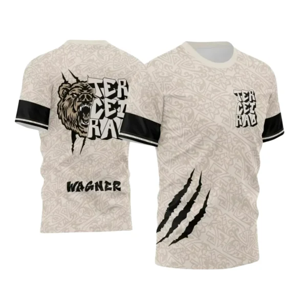 Estampa Camiseta Escolar – Formandos – Concluintes 2025 – Terceirão 2025 - Tema: Urso Feroz