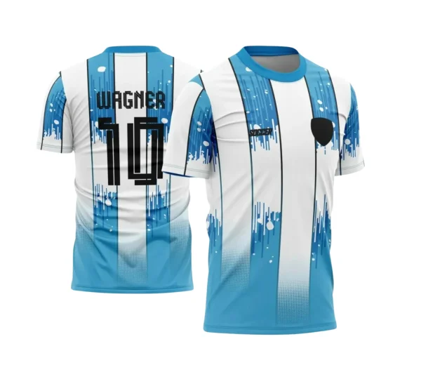 Estampa Camiseta Personalizada - Arte Vetor - Time Amador - Futebol 2025