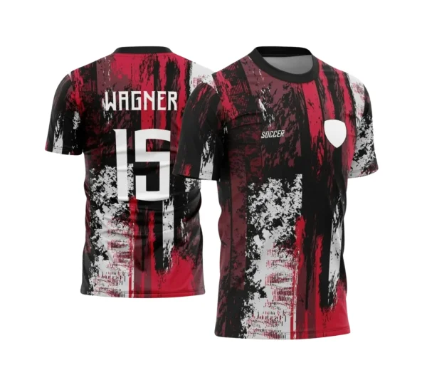 Estampa Camiseta Personalizada - Arte Vetor - Time Amador - Futebol 2025