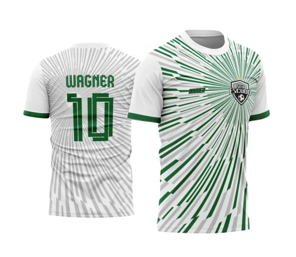 Estampa Camiseta Personalizada - Arte Vetor - Time Amador - Futebol 2025
