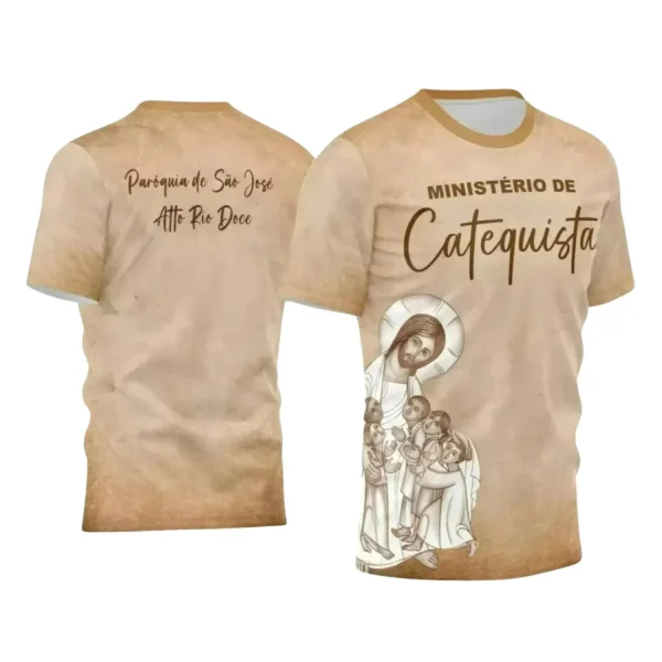 Estampa Catequista de Fé ‑ Arte Digital para Camisa