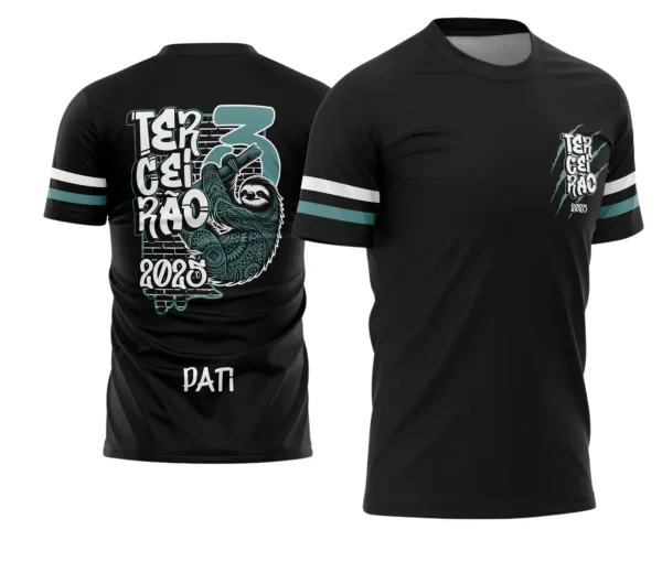Terceirão Bicho Preguiça – Camiseta Escolar Personalizada