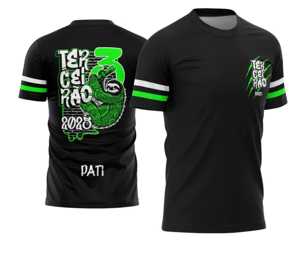 Terceirão Bicho Preguiça – Camiseta Escolar Personalizada