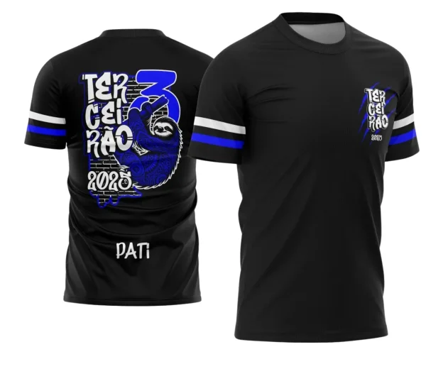 Terceirão Bicho Preguiça – Camiseta Escolar Personalizada