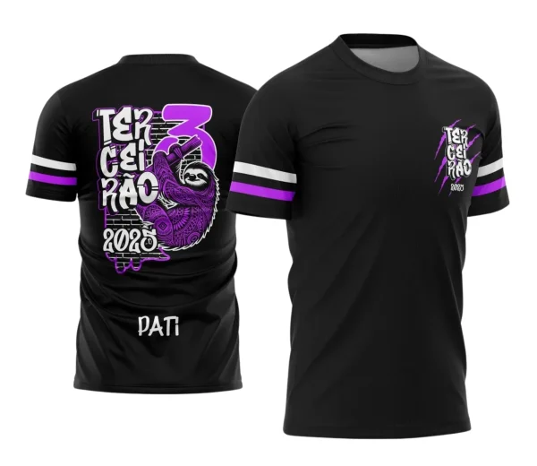 Terceirão Bicho Preguiça – Camiseta Escolar Personalizada