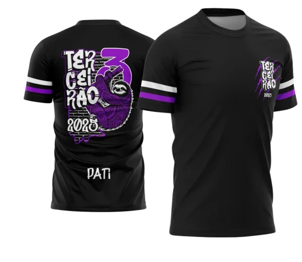 Terceirão Bicho Preguiça – Camiseta Escolar Personalizada