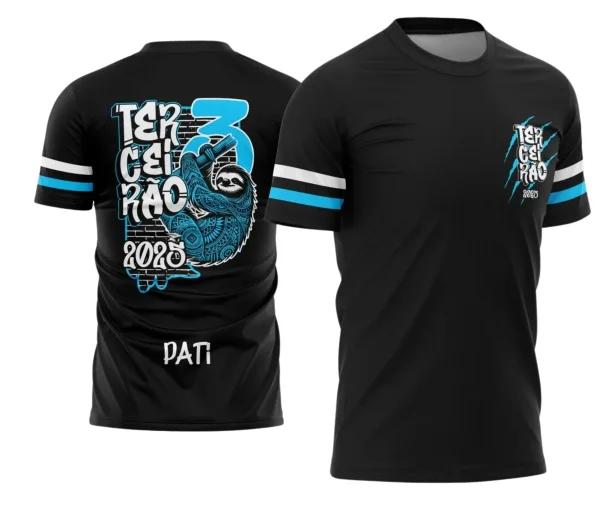 Terceirão Bicho Preguiça – Camiseta Escolar Personalizada