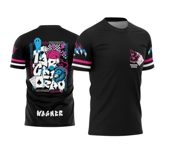 Estampa Para Camiseta Escolar 2025 – Arte Vetor - Uniforme Concluintes 2025 – Terceirão: Estilo Leão