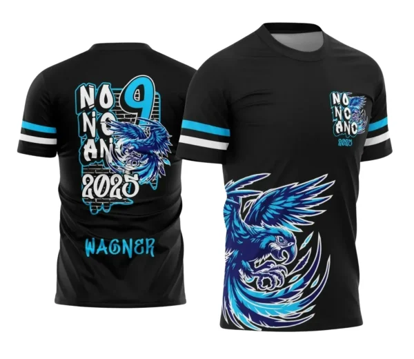 Camiseta Nono Ano Arara Azul – Uniforme Escolar Criativo para Concluintes