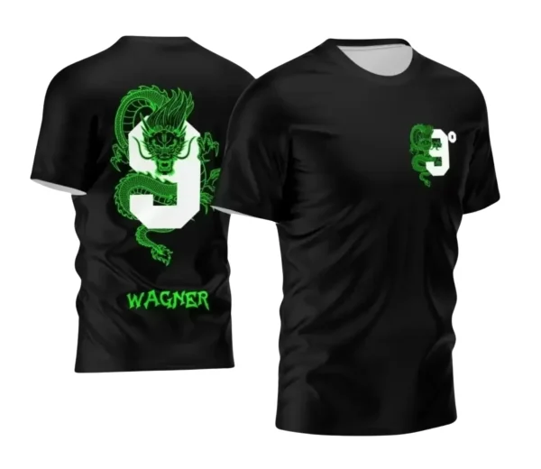 Camiseta Nono Ano Dragão – Uniforme Escolar Criativo para Concluintes