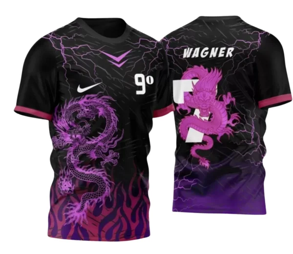 Camiseta Nono Ano Dragão – Uniforme Escolar Criativo para Concluintes