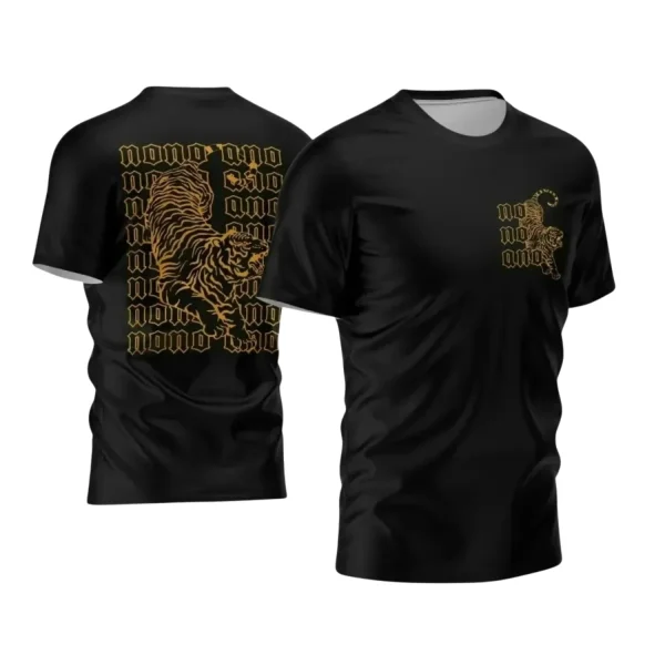 Estampa Para Camiseta Escolar – Arte Vetor - Uniforme Concluintes 2025 – Formandos 9º Ano: Estilo Tigre
