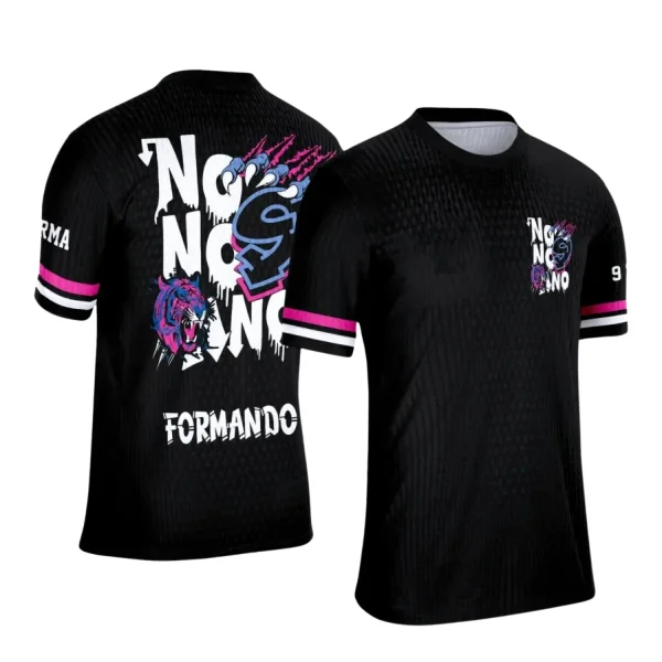 Estampa Para Camiseta Escolar – Arte Vetor - Uniforme Concluintes 2025 – Formandos 9º Ano: Estilo Tigre