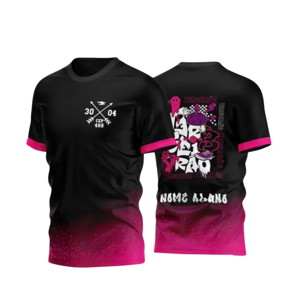 Estampa Para Camiseta Escolar – Arte Vetor - Uniforme Concluintes 2025 – Terceirão: Estilo Cérebro