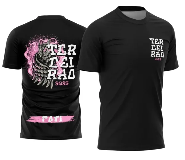 Camiseta Terceirão Coruja – Uniforme Escolar Criativo para Concluintes