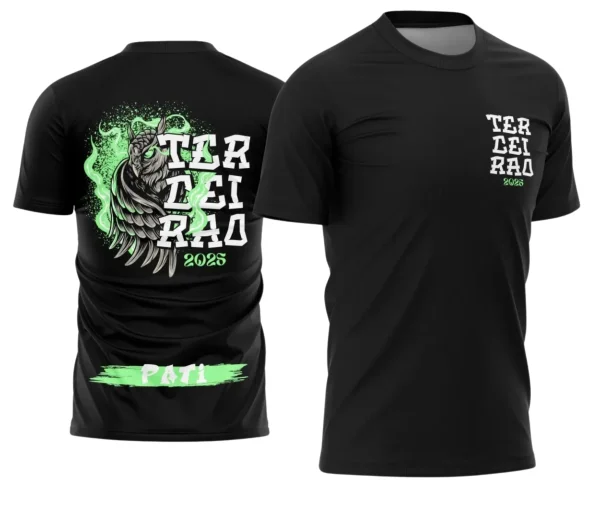 Camiseta Terceirão Coruja – Uniforme Escolar Criativo para Concluintes