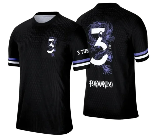 Camiseta Terceirão Dragão – Uniforme Escolar Criativo para Concluintes