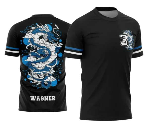 Camiseta Terceirão Dragão – Uniforme Escolar Criativo para Concluintes