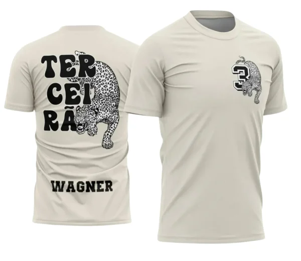 Camiseta Terceirão Onça – Uniforme Escolar Criativo para Concluintes