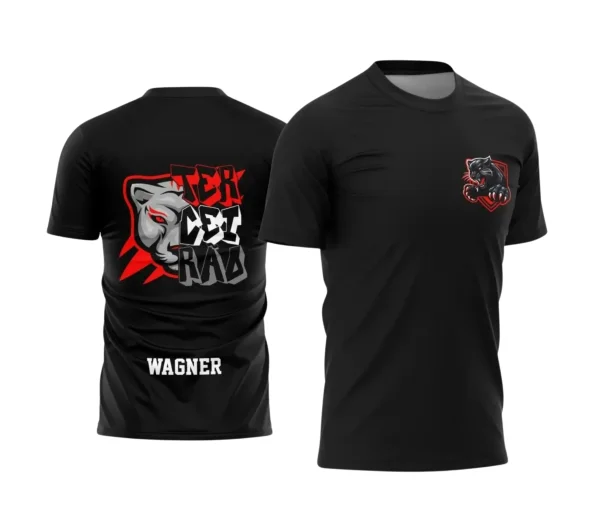 Estampa Para Camiseta Escolar – Arte Vetor - Uniforme Concluintes 2025 – Terceirão: Estilo Pantera