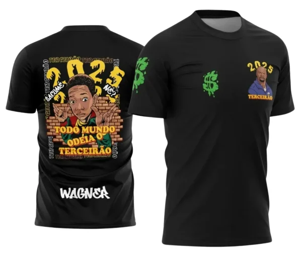 Camiseta Terceirão Todo Mundo Odeia – Uniforme Escolar Criativo para Concluintes