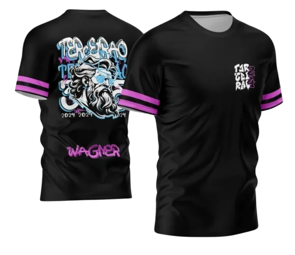 Camiseta Terceirão Zeus – Uniforme Escolar Criativo para Concluintes