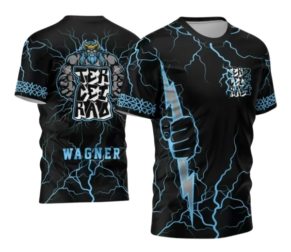 Camiseta Terceirão Zeus – Uniforme Escolar Criativo para Concluintes