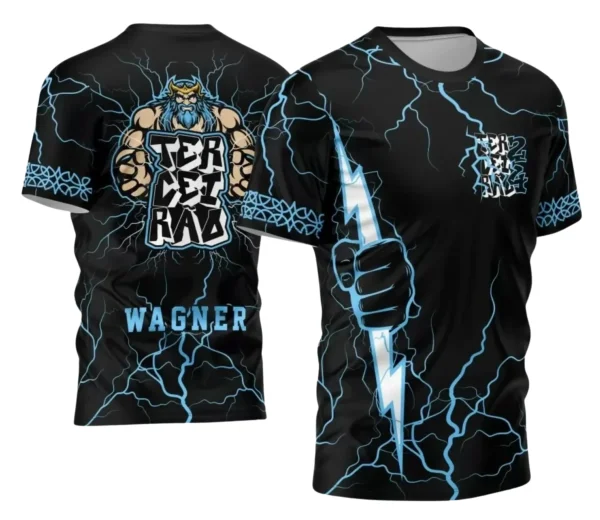 Camiseta Terceirão Zeus – Uniforme Escolar Criativo para Concluintes