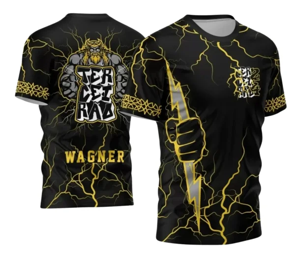 Camiseta Terceirão Zeus – Uniforme Escolar Criativo para Concluintes