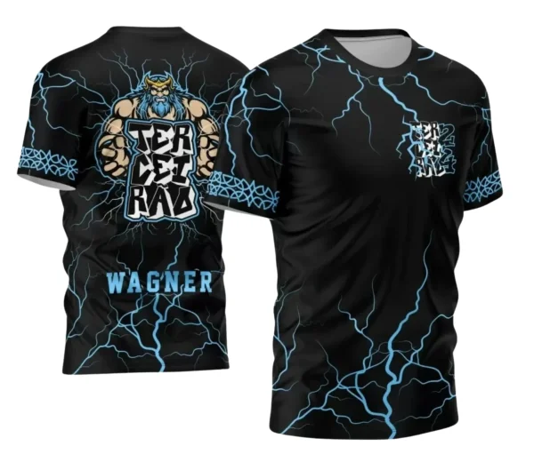 Camiseta Terceirão Zeus – Uniforme Escolar Criativo para Concluintes