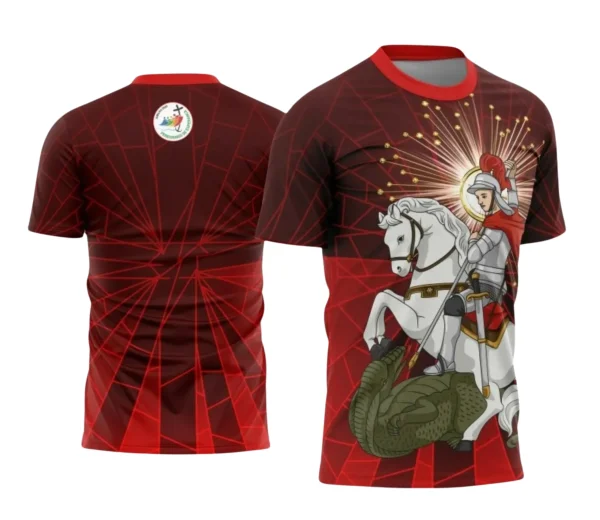 Camisa Religiosa São Jorge para Festejo