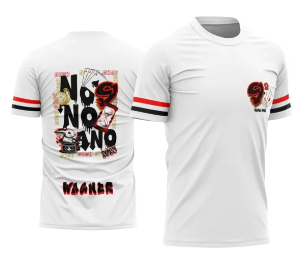 Camiseta Nono Ano Coelho – Estampa Escolar Formandos