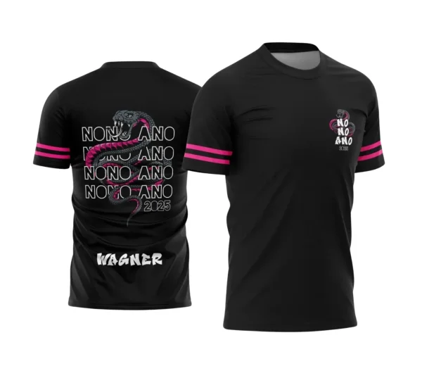 Estampa para Camiseta Escolar – Arte Vetor - Uniforme Concluintes – Nono Ano 2025: Estilo Cobra