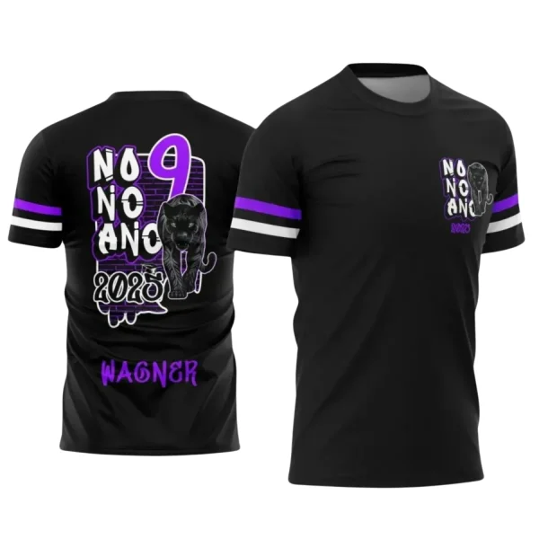 Estampa para Camiseta Formandos 9º Ano – Arte Vetor Pantera