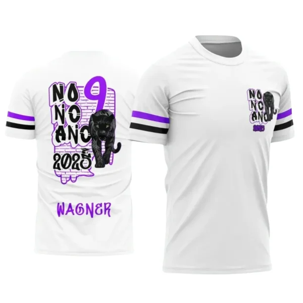 Estampa para Camiseta Formandos 9º Ano – Arte Vetor Pantera