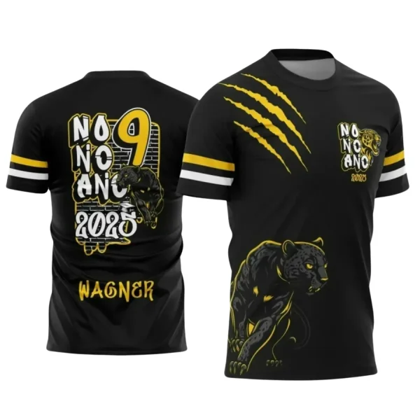 Estampa para Camiseta Formandos 9º Ano – Arte Vetor Pantera