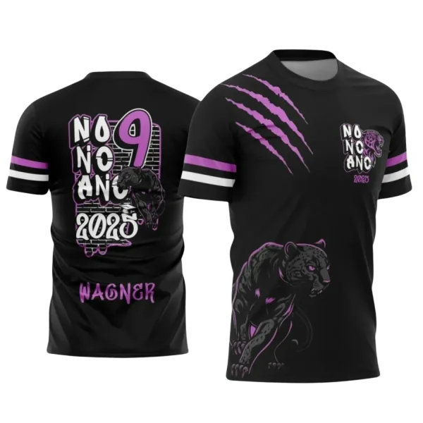 Estampa para Camiseta Formandos 9º Ano – Arte Vetor Pantera