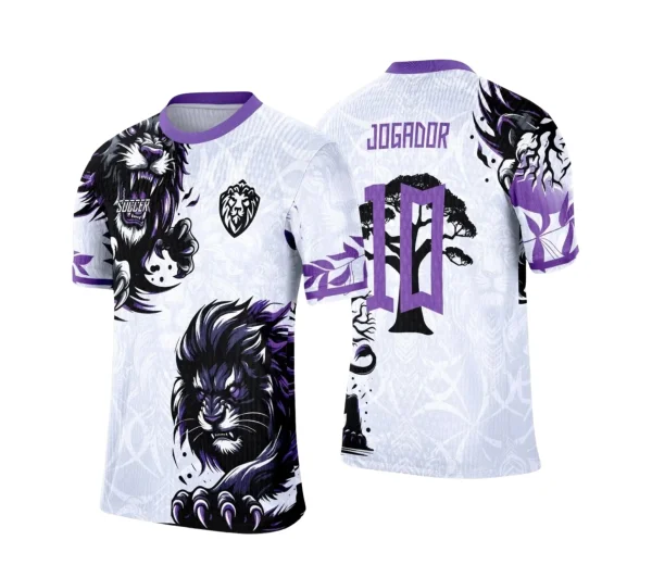 Interclasse 2025: Arte Vetor de Camiseta Escolar com Estilo Leão