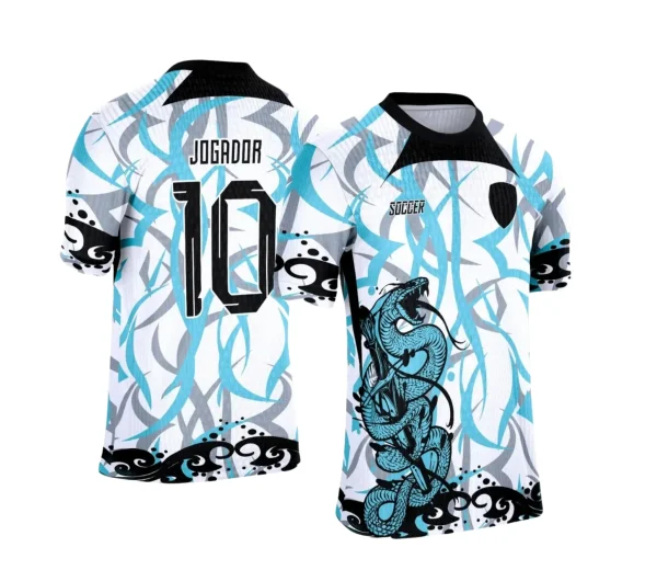 Interclasse 2025: Arte de Camiseta Escolar com Estilo Cobra