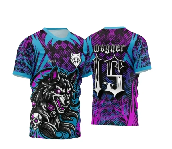 Interclasse Lobo: Camiseta Vetorizada Única